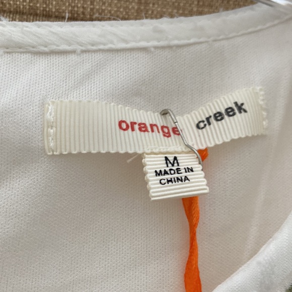 🆕 White midi embroidered dress in size M - Picture 3 of 4